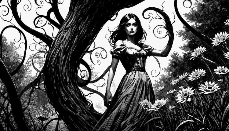 More of this : Alice in the garden of living flowers