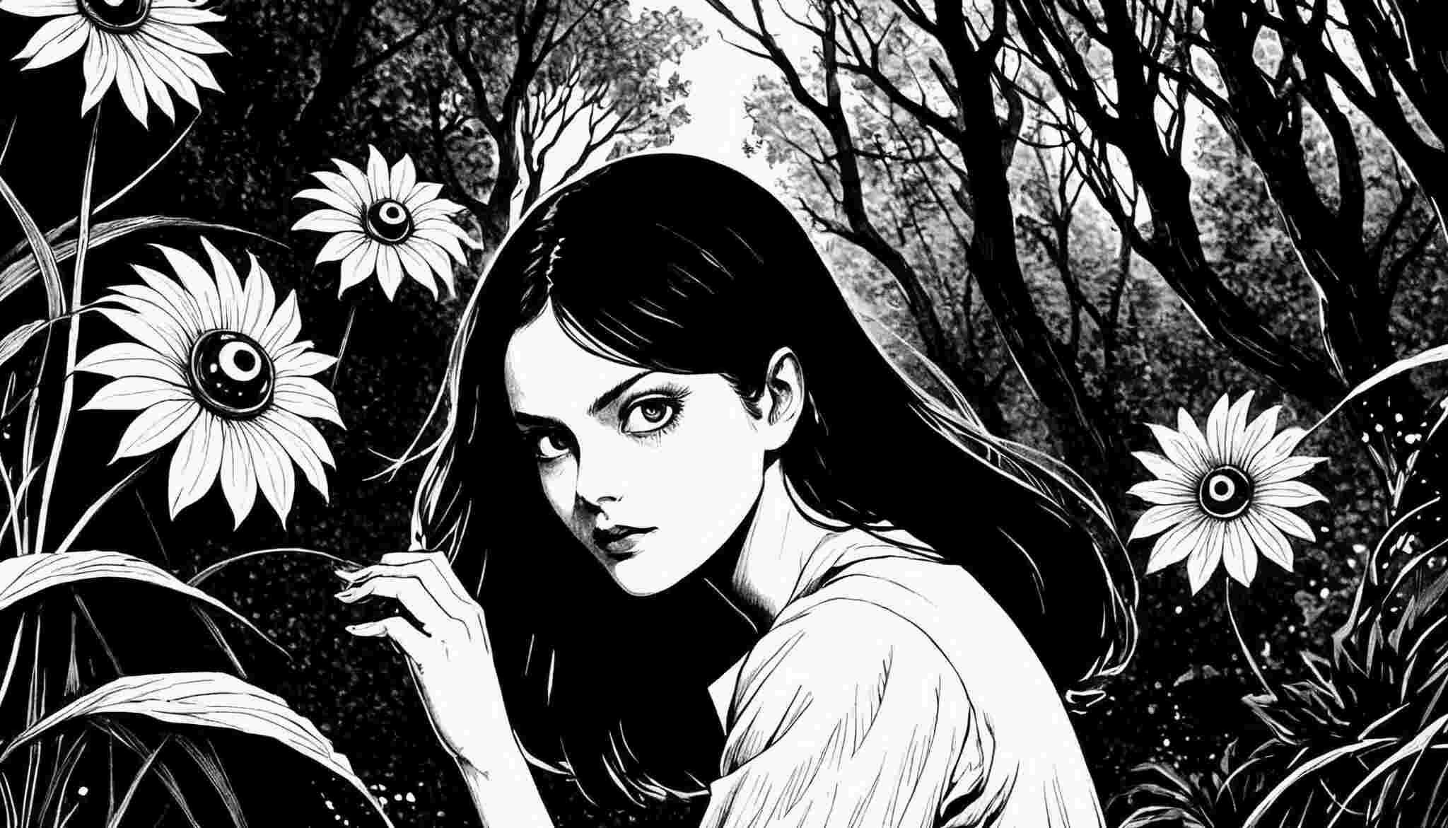 More of this : Alice in the garden of living flowers